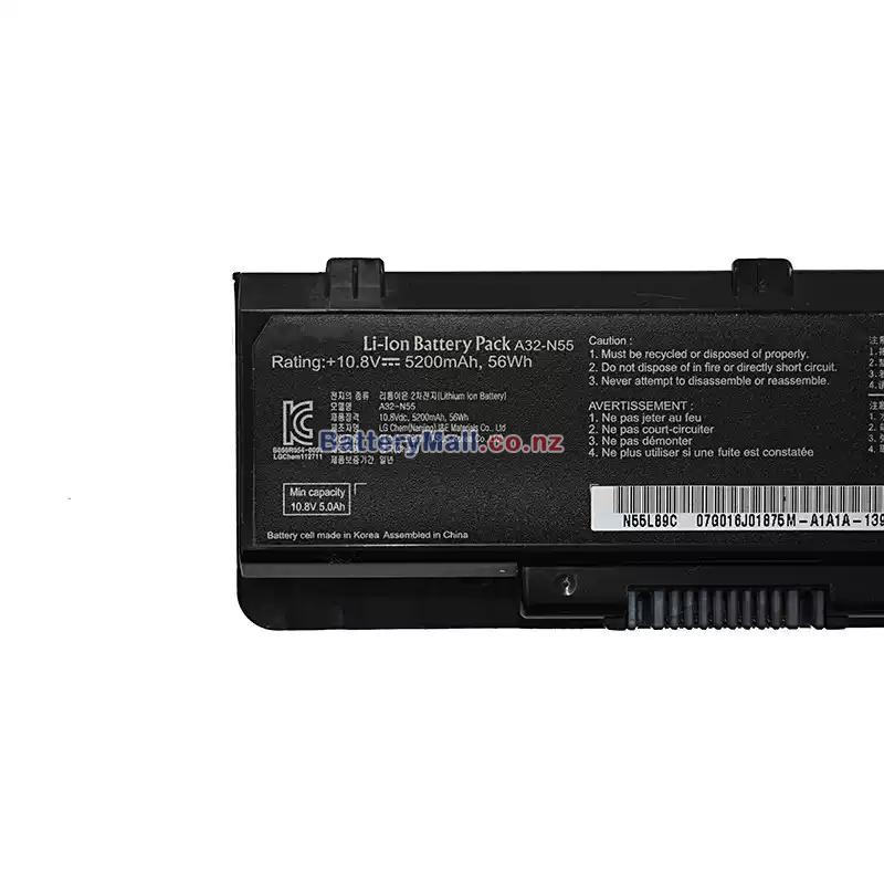 Asus N75SJ Replacement battery