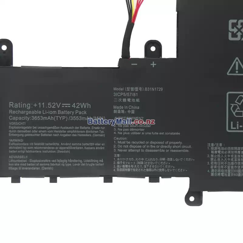 Asus VivoBook S530UA-BQ370T Replacement undefined