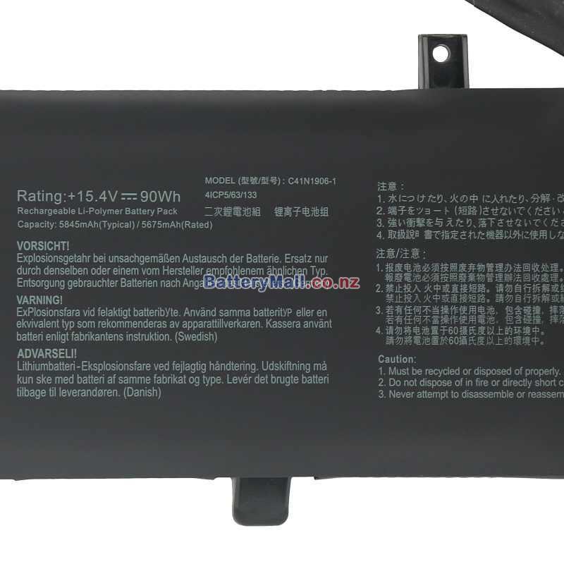 Asus TUF Gaming A15 FA506IV-HN201 Replacement battery