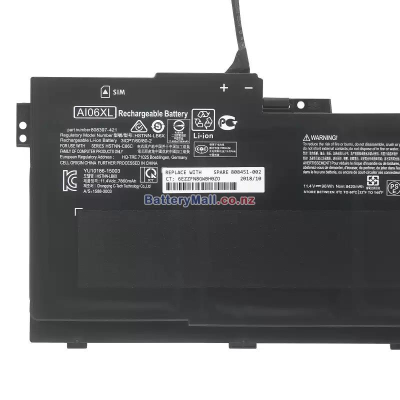 HP AI06096XL-PR Replacement battery