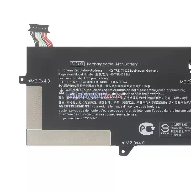 HP HSTNN-DB8M Replacement battery