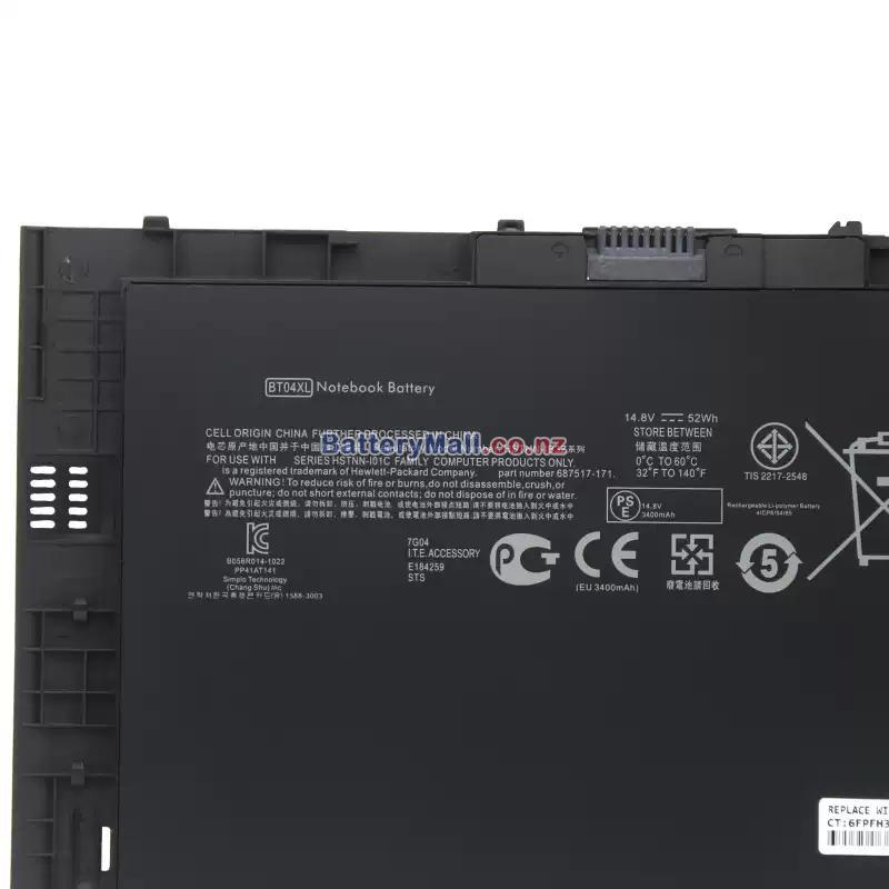 HP HSTNN-DB3Z Replacement battery