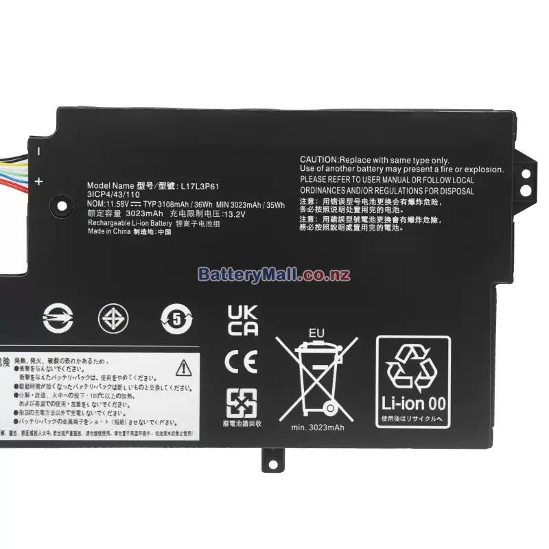 Lenovo Ideapad 320S-13IKB-81AK007DSP Replacement battery