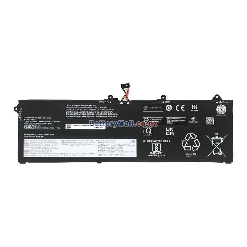 Lenovo ThinkBook 16p G2 ACH-20YM000BUA Replacement battery