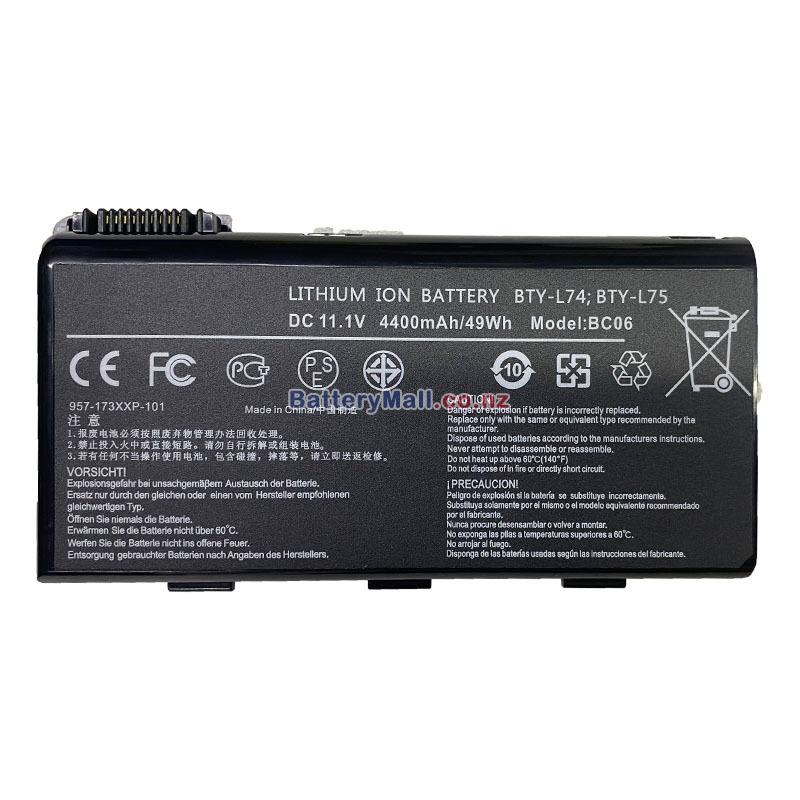MSI A7200-018 Replacement battery
