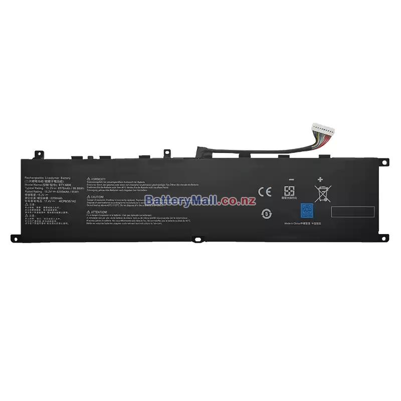 MSI Creator 15 A10SFS Replacement battery